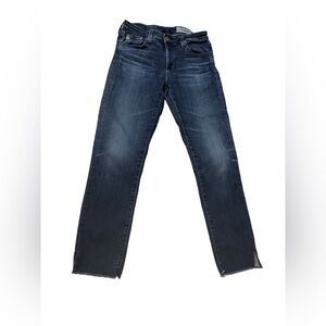 Sold.    AG prima crop cigarette crop jeans 26